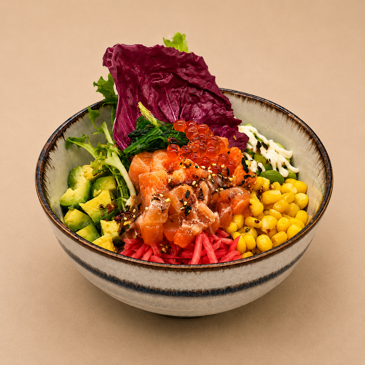 Salmon Poke Bow — Poke Bowls at Izushi Izakaya